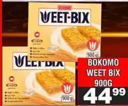 Advance Cash n Carry Bokomo Weet Bix-900g offer