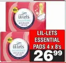 Advance Cash n Carry LIL-LETS ESSENTIAL PADS 4 x 8's offer
