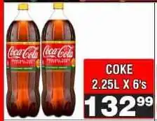 Advance Cash n Carry COKE 2.25L X 6's offer