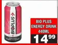 Advance Cash n Carry BIO PLUS ENERGY DRINK 440ML offer