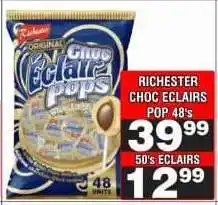 Advance Cash n Carry RICHESTER CHOC ECLAIRS POP 48's offer