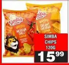 Advance Cash n Carry SIMBA CHIPS 120G offer