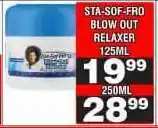 Advance Cash n Carry STA SOF FRO Blow Out Relaxer 125ml offer