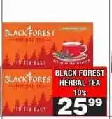Advance Cash n Carry BLACK FOREST HERBAL TEA 10's offer
