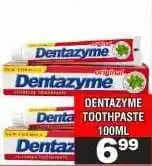 Advance Cash n Carry Dentazyme Toothpaste 100ml offer
