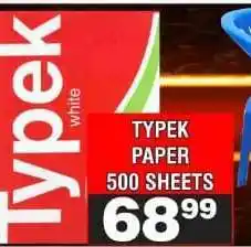 Advance Cash n Carry Typek Paper offer