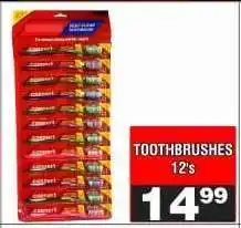 Advance Cash n Carry TOOTHBRUSHES 12's offer