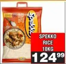 Advance Cash n Carry SPEKKO RICE 10kg offer