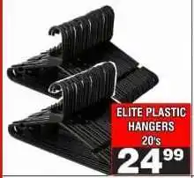 Advance Cash n Carry ELITE PLASTIC HANGERS 20's offer