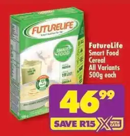 Shoprite FUTURELIFE SMART FOOD CEREAL offer