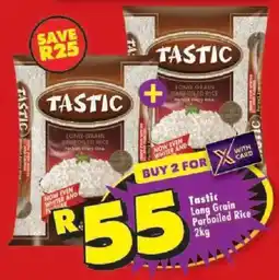 Shoprite Tastic Long Grain Parboiled Rice offer