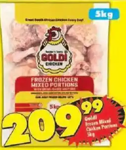 Shoprite Goldi Frozen Mixed Chicken Portions offer