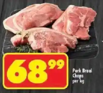 Shoprite Pork Braai Chops offer