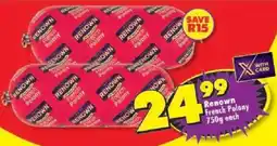 Shoprite Renown French Polony offer