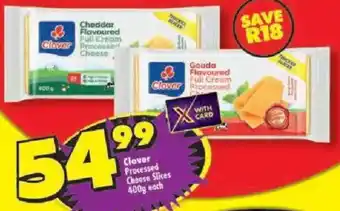 Shoprite Clover Processed Cheese Slices offer