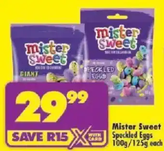 Shoprite Mister Sweet Speckled Eggs offer