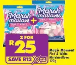 Shoprite Magic Moment Pink & White Marshmallows offer