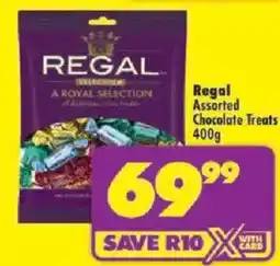 Shoprite Regal Assorted Chocolate Treats offer