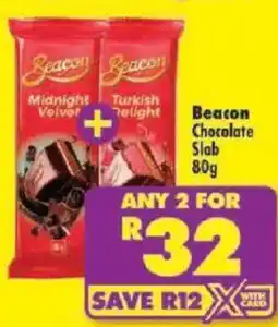 Shoprite Beacon Chocolate Slab offer