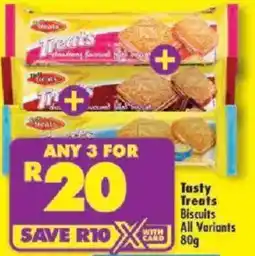 Shoprite Tasty Treats Biscuits All Variants offer