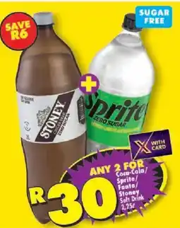 Shoprite Coca-Cola/ Sprite/ Fanta Stoney Soft Drink offer