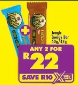 Shoprite Jungle Energy Bar offer