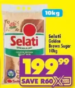 Shoprite Selati Golden Brown Sugar offer