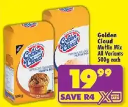 Shoprite Golden Cloud Muffin Mix All Variants offer