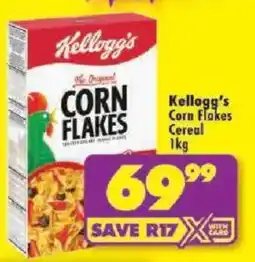 Shoprite Kellogg's Corn Flakes Cereal offer