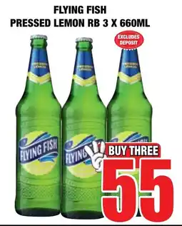 Boxer Liquors Flying fish pressed lemon rb offer