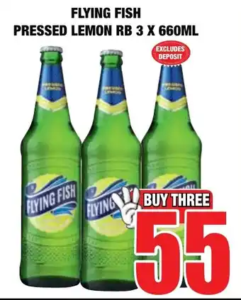 Boxer Liquors Flying fish pressed lemon rb offer