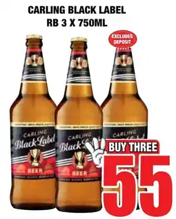 Boxer Liquors Carling black label rb offer