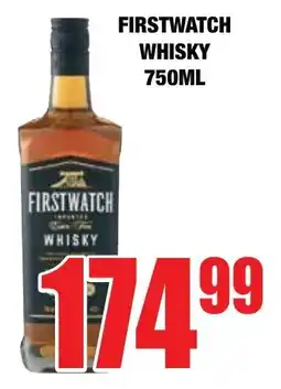Boxer Liquors Firstwatch whisky offer