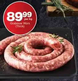 Checkers Grabouw Wors offer