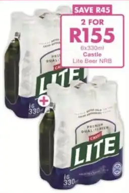 President Liquor Castle Lite Beer NRB offer