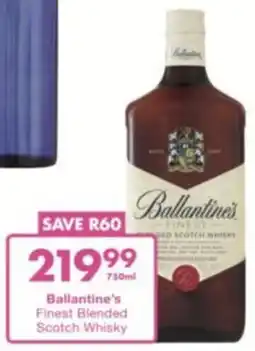 President Liquor Ballantine's Finest Blended Scotch Whisky offer