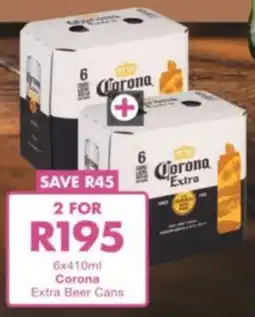 President Liquor Corona Extra Beer Cans offer