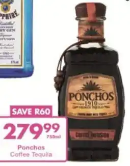 President Liquor Ponchos Coffee Tequila offer