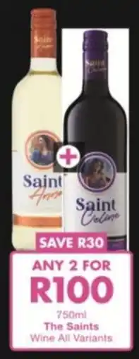 President Liquor The Saints Wine All Variants offer