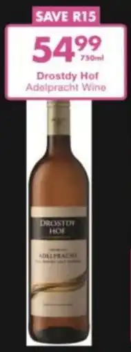President Liquor Drostdy Hof Adelpracht Wine offer
