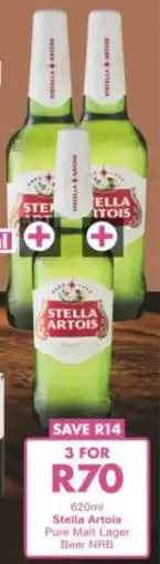 President Liquor Stella Artois Pure Malt Lager Beer NRB offer