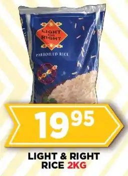 Goal Supermarket Light & Right Rice offer