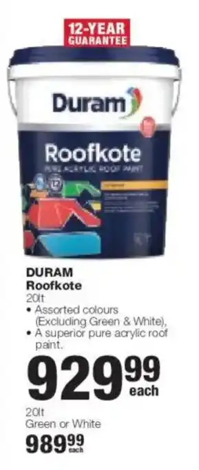Build It Duram Roofkote offer