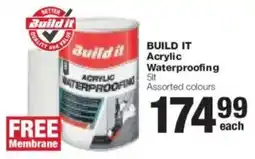 Build It Build it Acrylic Waterproofing offer