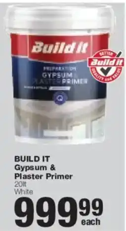 Build It Build it Gypsum & Plaster Primer offer