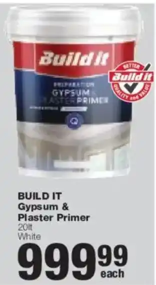 Build it Gypsum & Plaster Primer
