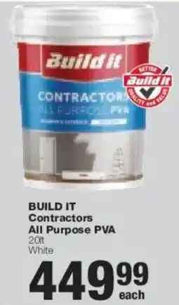 Build It Build it Contractors All Purpose PVA offer