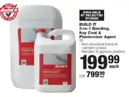 Build It Build it 3-in-1 Bonding, Key Coat & Plasterciser Agent offer