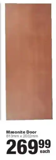 Build It Masonite Door offer