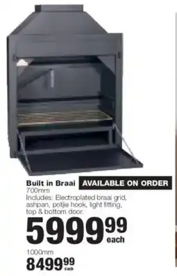 Build It Built in Braai offer